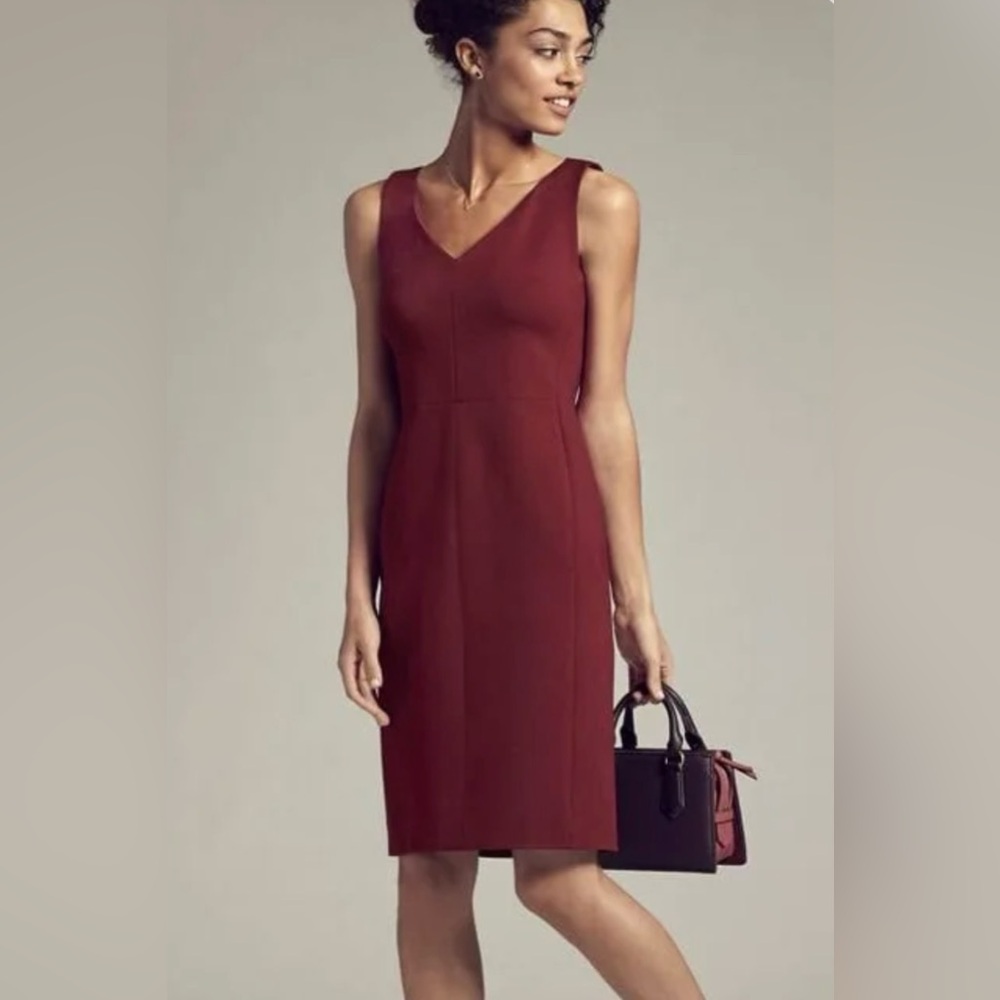 MM LaFleur Rachel Dress — Raspberry